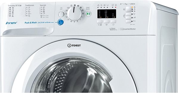 Washing Mashine INDESIT BWA 71283X W EE N Features/technology