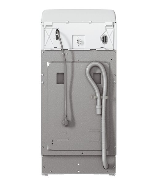 Narrow Washing Machine INDESIT BTW S50400 EU/N Back page