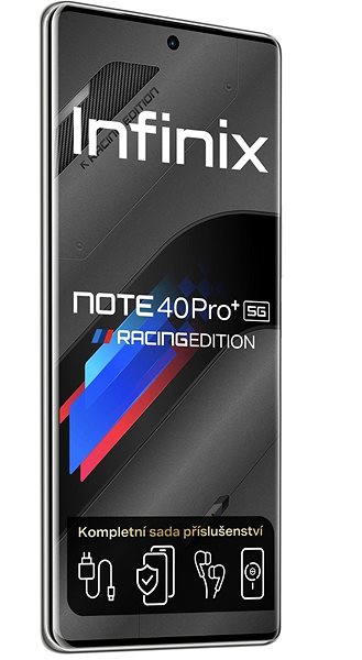 Mobiltelefon Infinix Note 40 PRO+ 5G 12GB/256GB Racing Grey ...