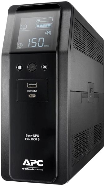 Uninterruptible Power Supply APC Back-UPS PRO BR-1600VA Lateral view