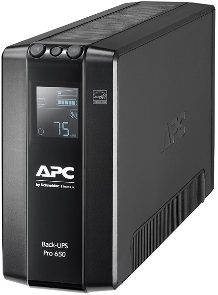 Uninterruptible Power Supply APC Back-UPS PRO BR-650VA Lateral view