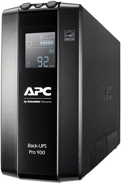 Uninterruptible Power Supply APC Back-UPS PRO BR-900VA Lateral view