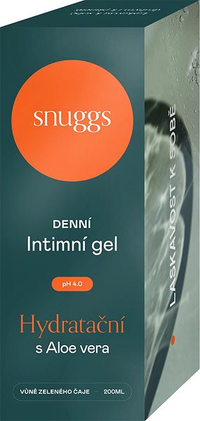 Intim lemosó SNUGGS Mindennapos intim hidratáló gél Aloe Verával, 200ml ...