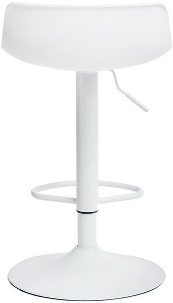 Intesi Bar One Simplet bar stool in matt white.