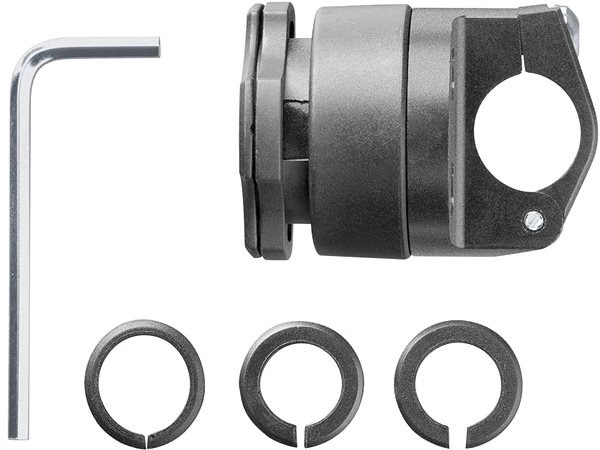 Phone holder QUIKLOX interphone mount for motorcycle mirror or trapeze ...