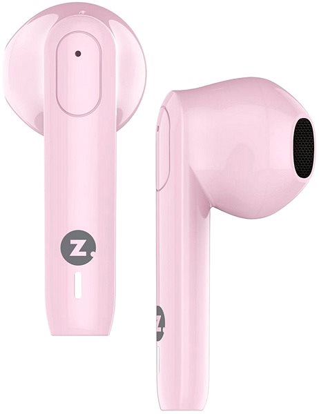 Vezeték nélküli fül-/fejhallgató Intezze EVO Pink Oldalnézet
