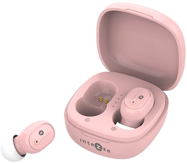Vezeték nélküli fül-/fejhallgató Intezze MINI - rózsaszín ...
