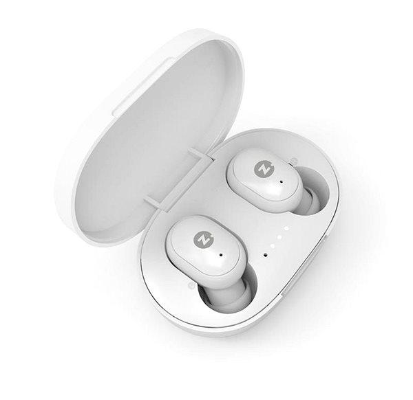Vezeték nélküli fül-/fejhallgató Intezze Zero Basic White Oldalnézet