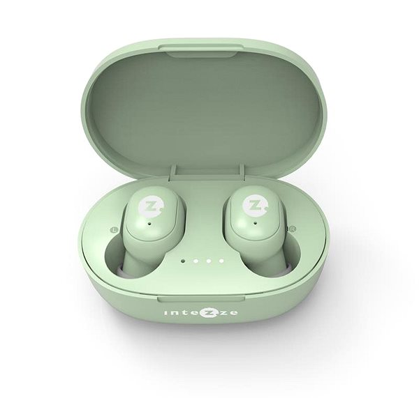 Vezeték nélküli fül-/fejhallgató Intezze ZERO Basic Green Képernyő