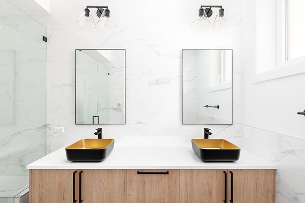 Tap INVENA PAROS TREND basin mixer, tall, black (BU-09-W04-A) ...