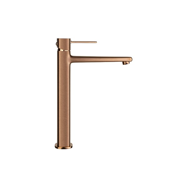 Tap INVENA GLAMOUR basin mixer, copper (BU-02-W14-V) ...