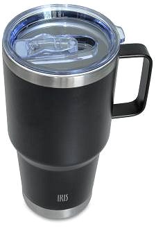 Thermal Mug Iris Barcelona Tumbler with handle 850 ml, black ...