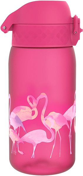 Detská fľaša na pitie ion8 Leak Proof Kids Fľaša Flamingos 350 ml ...