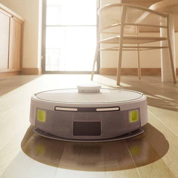 Robotporszívó iRobot Roomba 105 Combo + AutoEmpty dock White Lifestyle