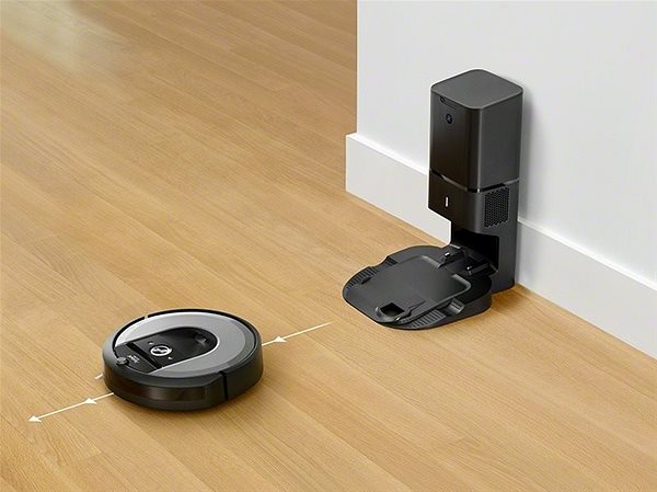 Robot Vacuum iRobot Roomba i7+ Light, Silver Features/technology
