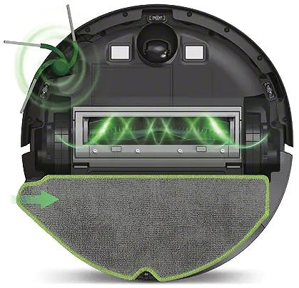 Robot Vacuum iRobot Roomba 115 Combo + Auto-Empty Dock Black ...