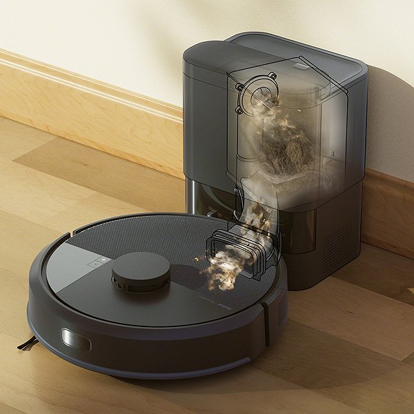 Robot Vacuum iRobot Roomba 105 Combo + AutoEmpty dock Black Lifestyle