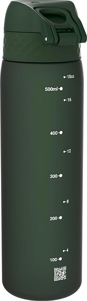 Fľaša na vodu ion8 Leak Proof Fľaša Dark Green 500 ml ...