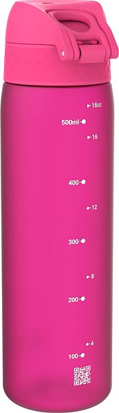 Fľaša na vodu ion8 Leak Proof Fľaša Pink 500 ml ...