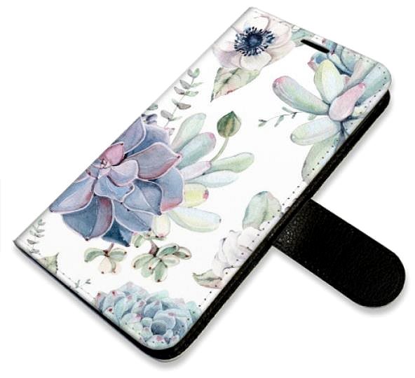Pouzdro na mobil iSaprio Flip pouzdro Succulents pro Honor 90 5G ...