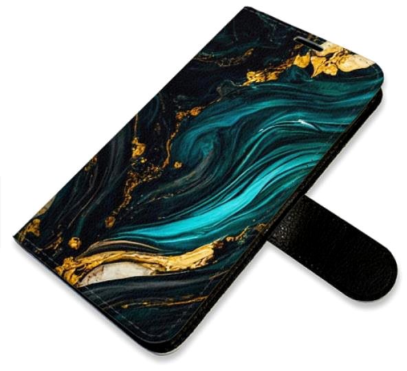 Pouzdro na mobil iSaprio Flip pouzdro Dark Paint pro Samsung Galaxy A71 ...