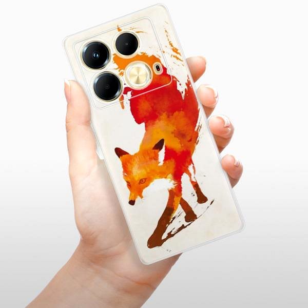 Kryt na mobil iSaprio Fast Fox - Infinix Note 40 ...