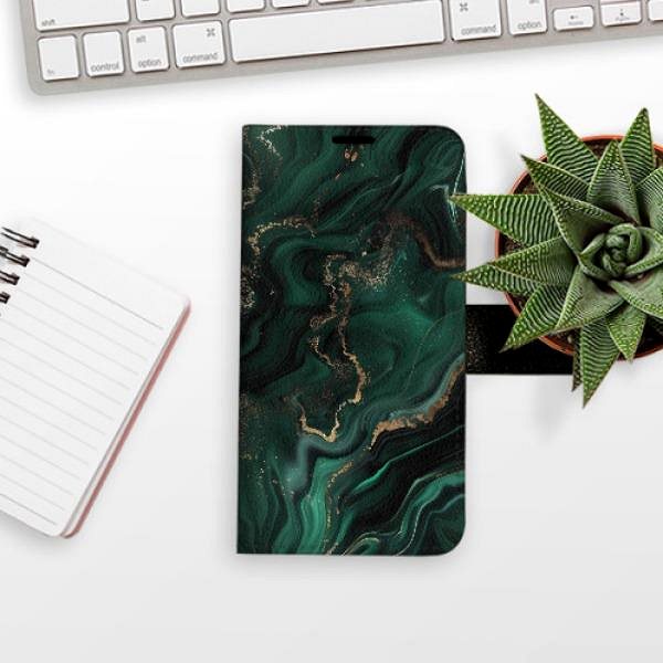 Puzdro na mobil iSaprio Flip puzdro Emerald 02 pre Samsung Galaxy A25 5G ...