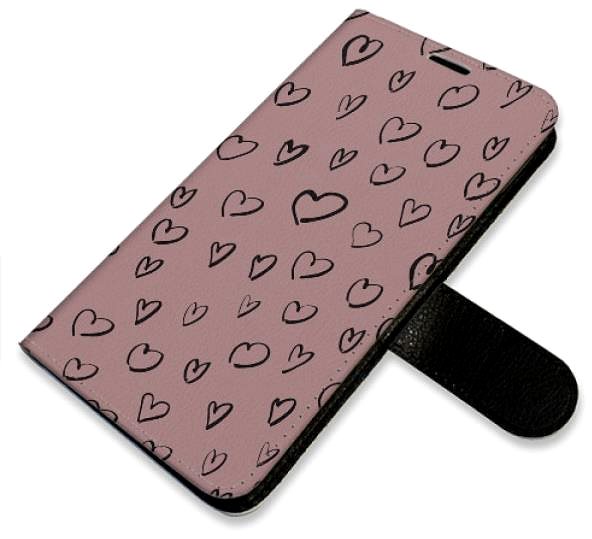 Puzdro na mobil iSaprio Flip puzdro Heart Dark 02 pre Samsung Galaxy A71 ...