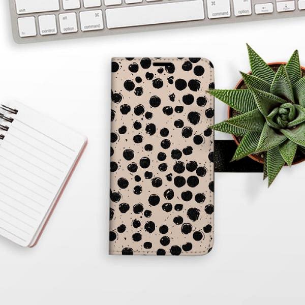 Puzdro na mobil iSaprio Flip puzdro Dotted 02 na Samsung Galaxy S23 FE ...