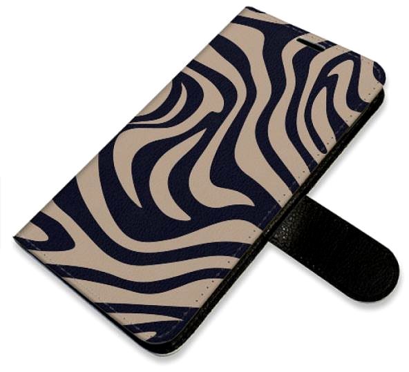 Puzdro na mobil iSaprio Flip puzdro Zebra Black 02 pre Xiaomi Redmi 10 ...