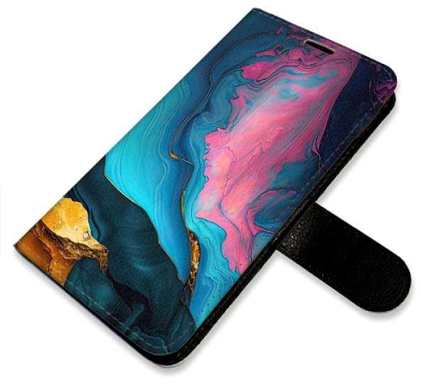 Puzdro na mobil iSaprio Flip puzdro Colourful Marble pre Xiaomi Redmi 8 ...