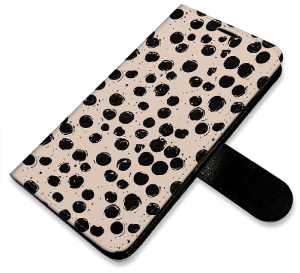 Puzdro na mobil iSaprio Flip puzdro Dotted 02 na Xiaomi Redmi Note 13 5G ...