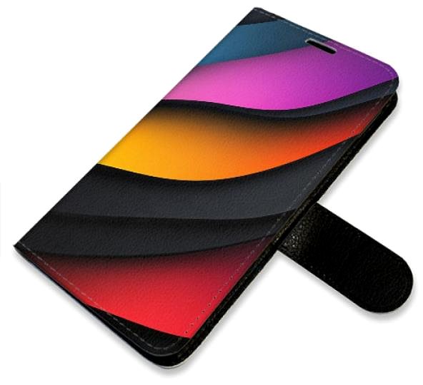 Pouzdro na mobil iSaprio Flip pouzdro Color Waves pro Huawei P20 Lite ...