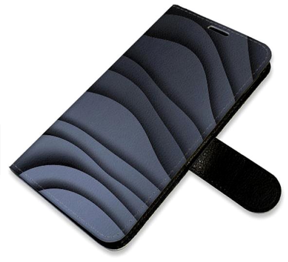 Puzdro na mobil iSaprio Flip puzdro Dark Waves pre iPhone 11 ...