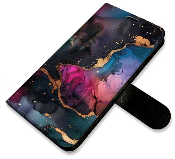 Pouzdro na mobil iSaprio Flip pouzdro Dark Marble pro iPhone 11 Pro ...