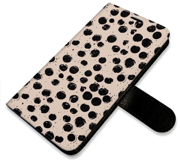 Pouzdro na mobil iSaprio Flip pouzdro Dotted 02 pro iPhone 14 Pro ...