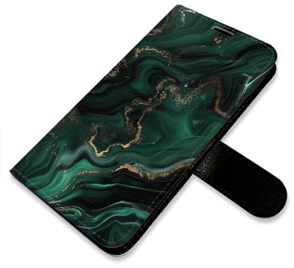 Puzdro na mobil iSaprio Flip puzdro Emerald 02 pre iPhone 15 Plus ...