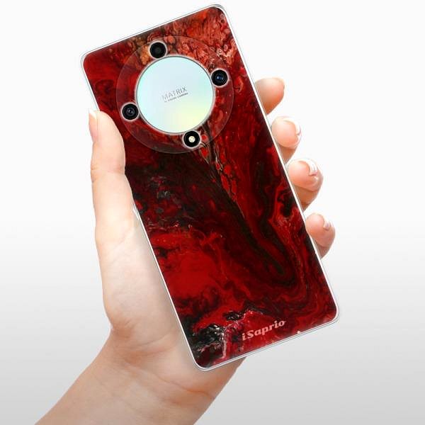 Kryt na mobil iSaprio RedMarble 17 – Honor Magic5 Lite 5G ...