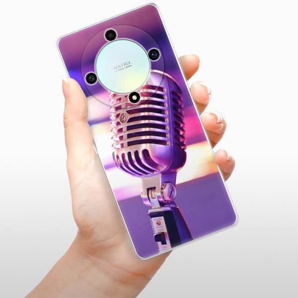 Kryt na mobil iSaprio Vintage Microphone – Honor Magic5 Lite 5G ...