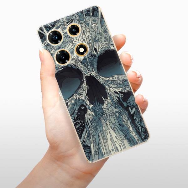 Kryt na mobil iSaprio Abstract Skull - Infinix Note 30 PRO ...