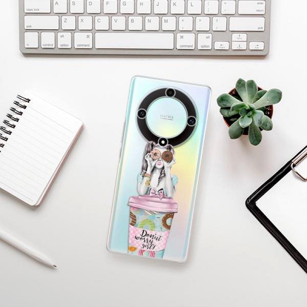 Kryt na mobil iSaprio Donut Worry - Honor Magic5 Lite 5G ...
