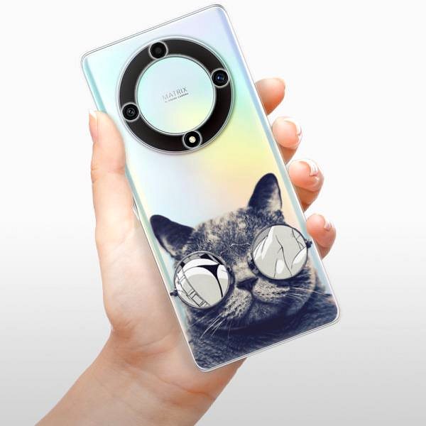 Kryt na mobil iSaprio Crazy Cat 01 – Honor Magic5 Lite 5G ...