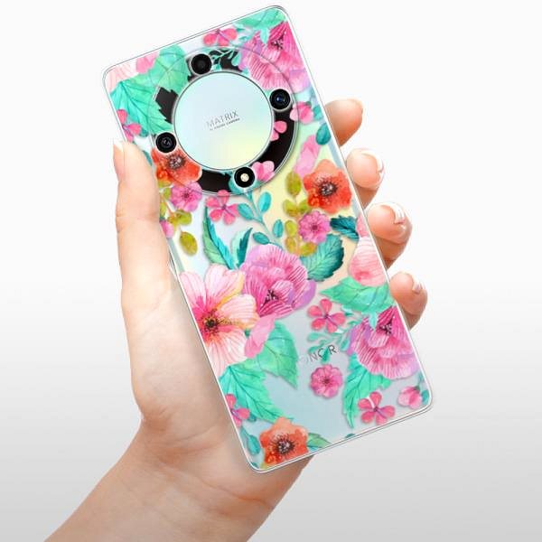 Kryt na mobil iSaprio Flower Pattern 01 – Honor Magic5 Lite 5G ...