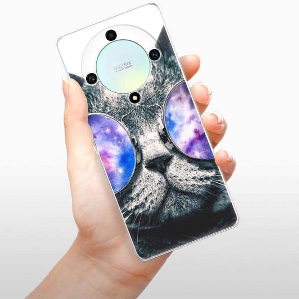 Kryt na mobil iSaprio Galaxy Cat – Honor Magic5 Lite 5G ...