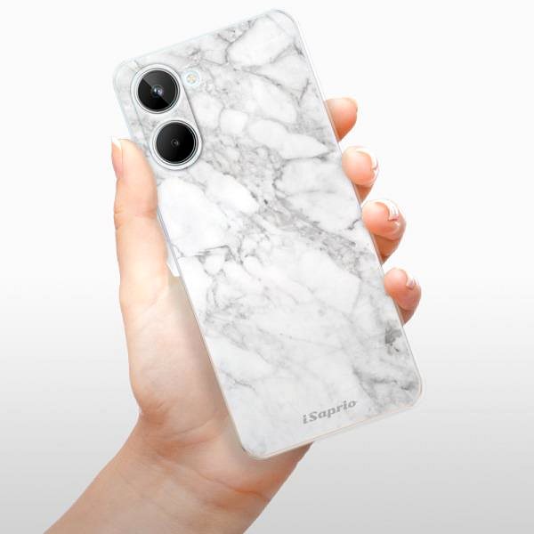 Kryt na mobil iSaprio SilverMarble 14 - Realme 10 ...
