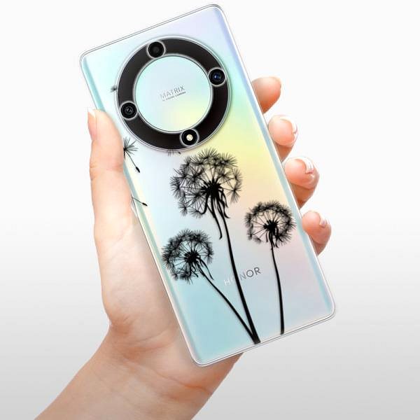 Kryt na mobil iSaprio Three Dandelions – black – Honor Magic5 Lite 5G ...