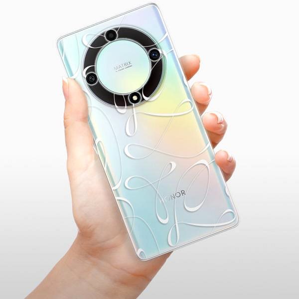 Kryt na mobil iSaprio Fancy – white – Honor Magic5 Lite 5G ...