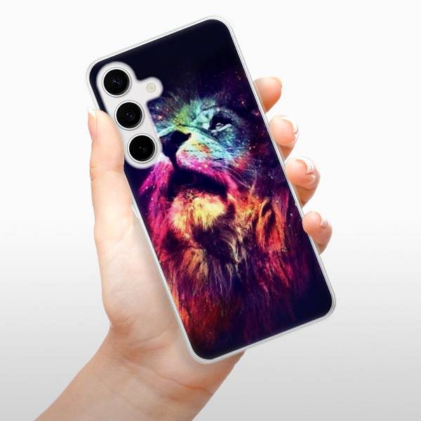 Kryt na mobil iSaprio Lion in Colors - Samsung Galaxy S24 ...