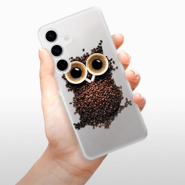 Kryt na mobil iSaprio Owl And Coffee – Samsung Galaxy S24 ...