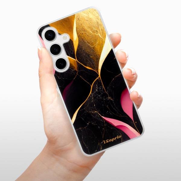 Kryt na mobil iSaprio Gold Pink Marble – Samsung Galaxy S24 ...